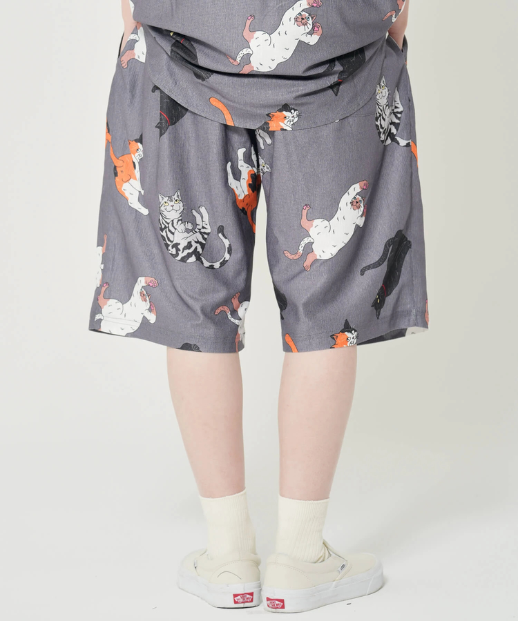 CORISCO(コリスコ) |CORISCOカットサッカー総柄プリントショーツ(MENS)(WOMENS)