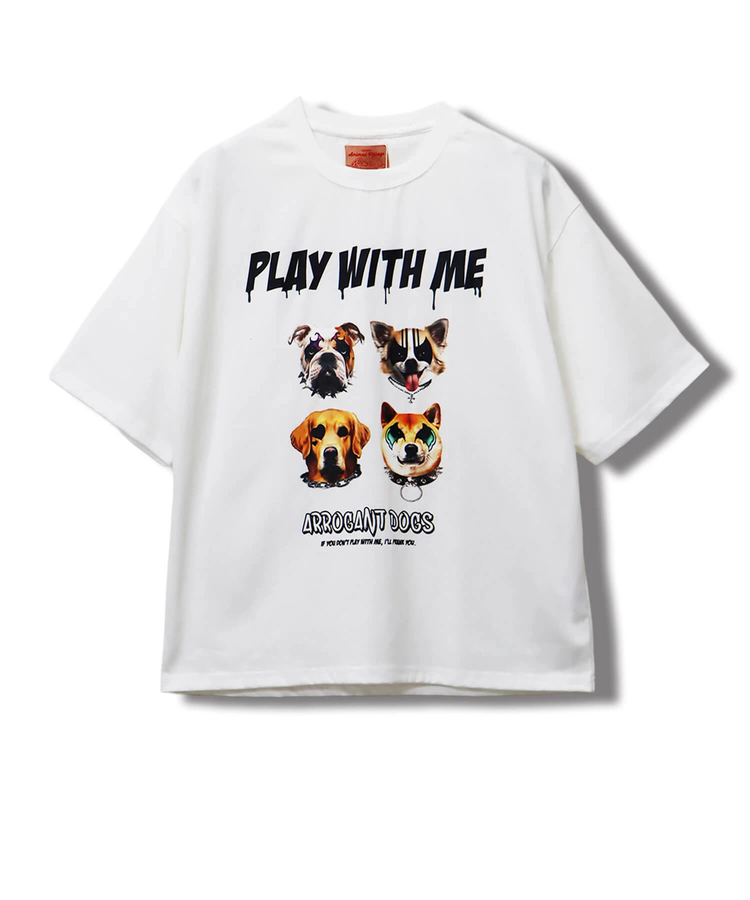 CORISCOアニマルROCK柄Tシャツ(MENS)(WOMENS)｜ファッション通販