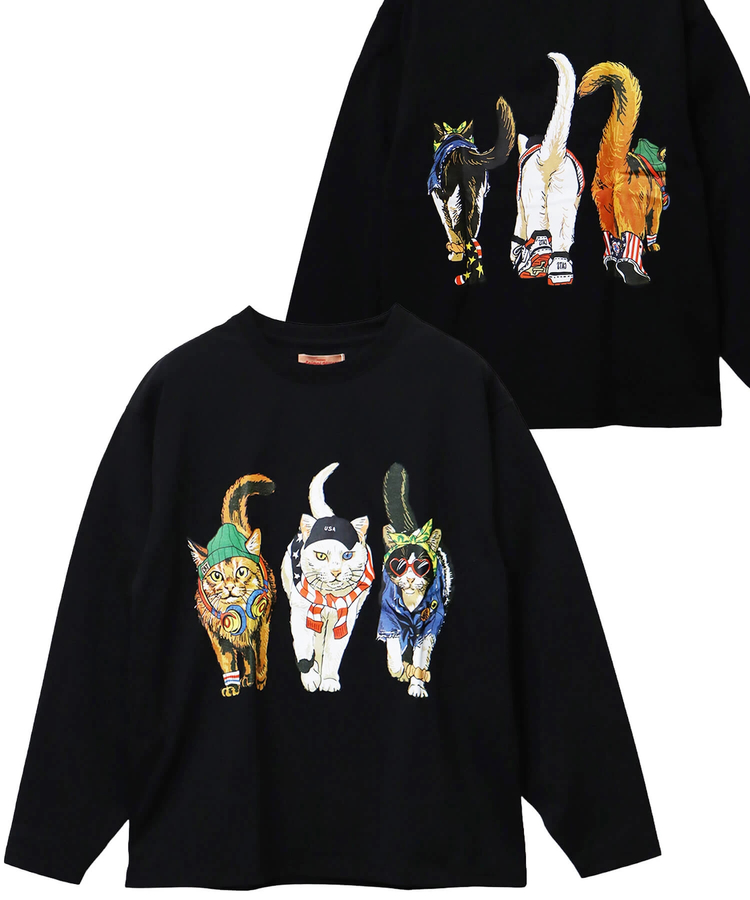 CORISCO(コリスコ) |CORISCOアニマル柄ロンTEE(MENS/WOMENS)