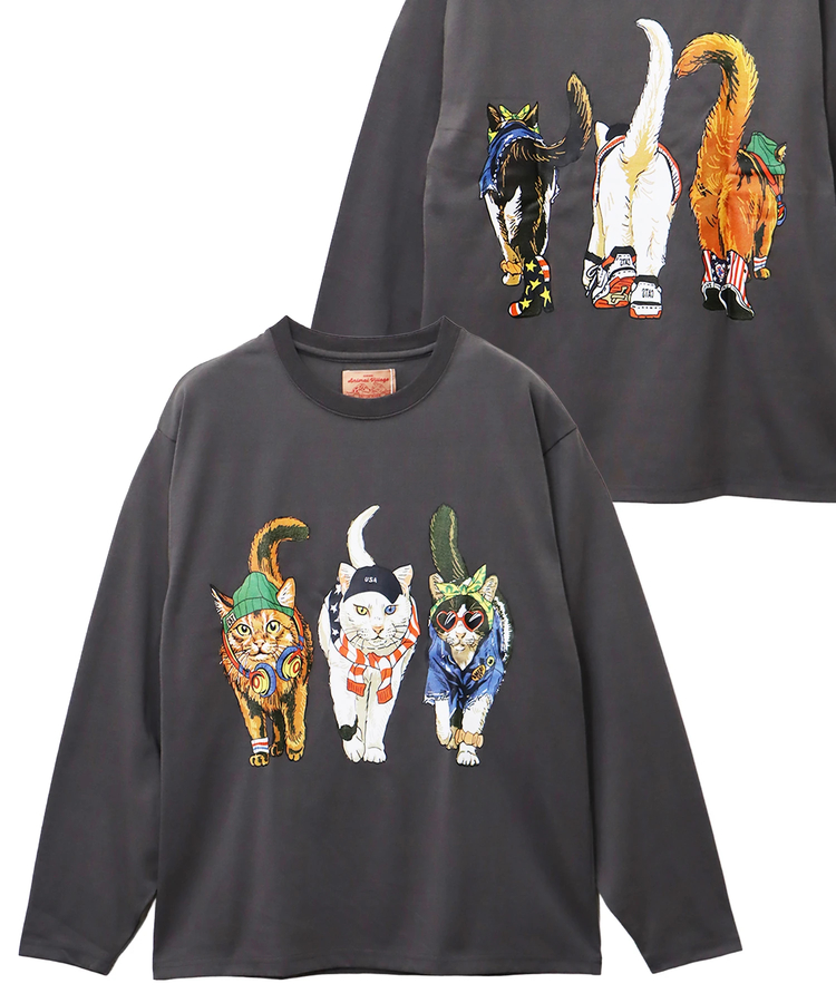 CORISCO(コリスコ) |CORISCOアニマル柄ロンTEE(MENS/WOMENS)