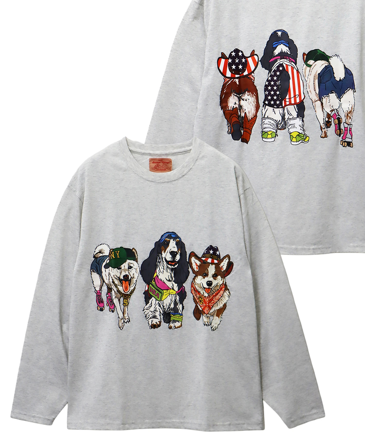 CORISCO(コリスコ) |CORISCOアニマル柄ロンTEE(MENS/WOMENS)