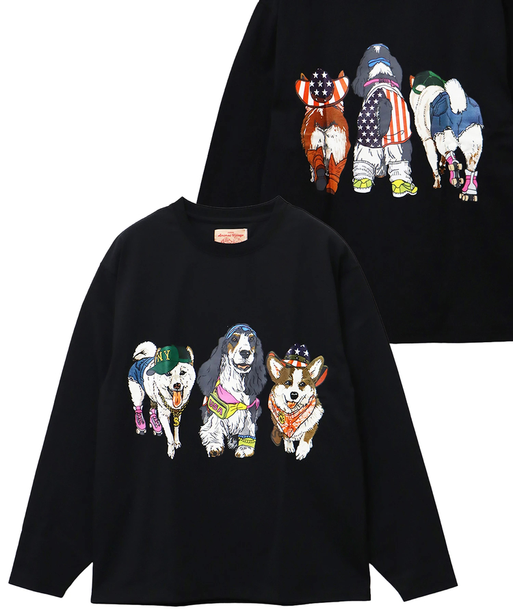 CORISCO(コリスコ) |CORISCOアニマル柄ロンTEE(MENS/WOMENS)