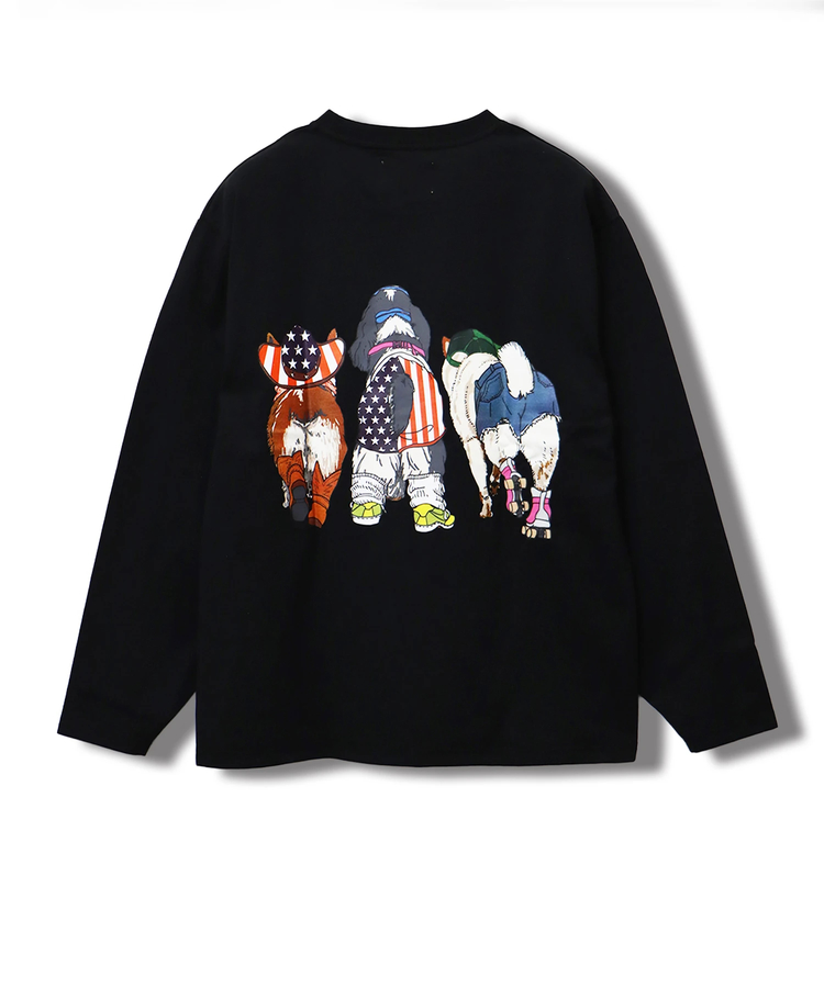 CORISCO(コリスコ) |CORISCOアニマル柄ロンTEE(MENS/WOMENS)