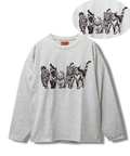 CORISCO(コリスコ) |CORISCOモノトーンアニマル柄ロンTEE(MENS/WOMENS)