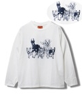CORISCO(コリスコ) |CORISCOモノトーンアニマル柄ロンTEE(MENS/WOMENS)