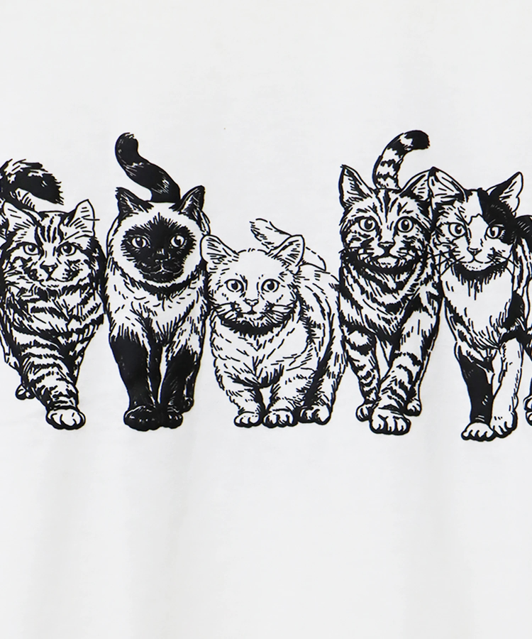 CORISCO(コリスコ) |CORISCOモノトーンアニマル柄ロンTEE(MENS/WOMENS)