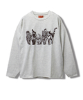CORISCO(コリスコ) |CORISCOモノトーンアニマル柄ロンTEE(MENS/WOMENS)