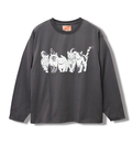 CORISCO(コリスコ) |CORISCOモノトーンアニマル柄ロンTEE(MENS/WOMENS)