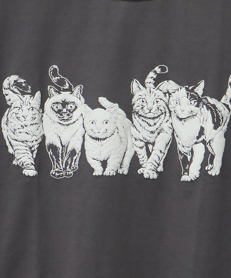 CORISCO(コリスコ) |CORISCOモノトーンアニマル柄ロンTEE(MENS/WOMENS)