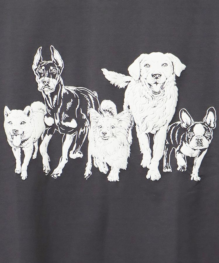 CORISCO(コリスコ) |CORISCOモノトーンアニマル柄ロンTEE(MENS/WOMENS)