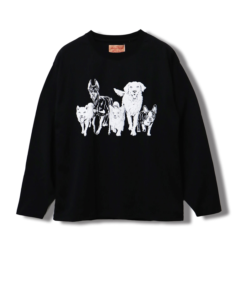 CORISCO(コリスコ) |CORISCOモノトーンアニマル柄ロンTEE(MENS/WOMENS)