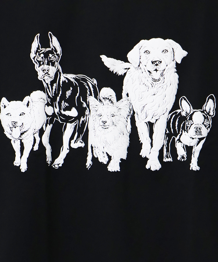 CORISCO(コリスコ) |CORISCOモノトーンアニマル柄ロンTEE(MENS/WOMENS)