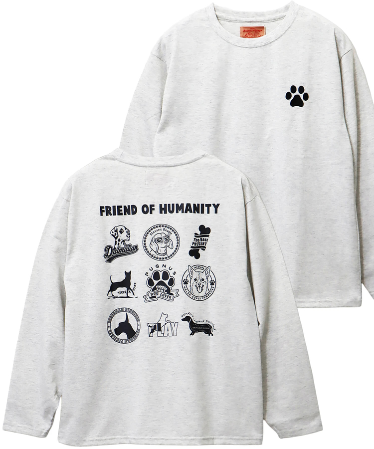 CORISCO(コリスコ) |CORISCOバックアニマルロンTEE(MENS/WOMENS)