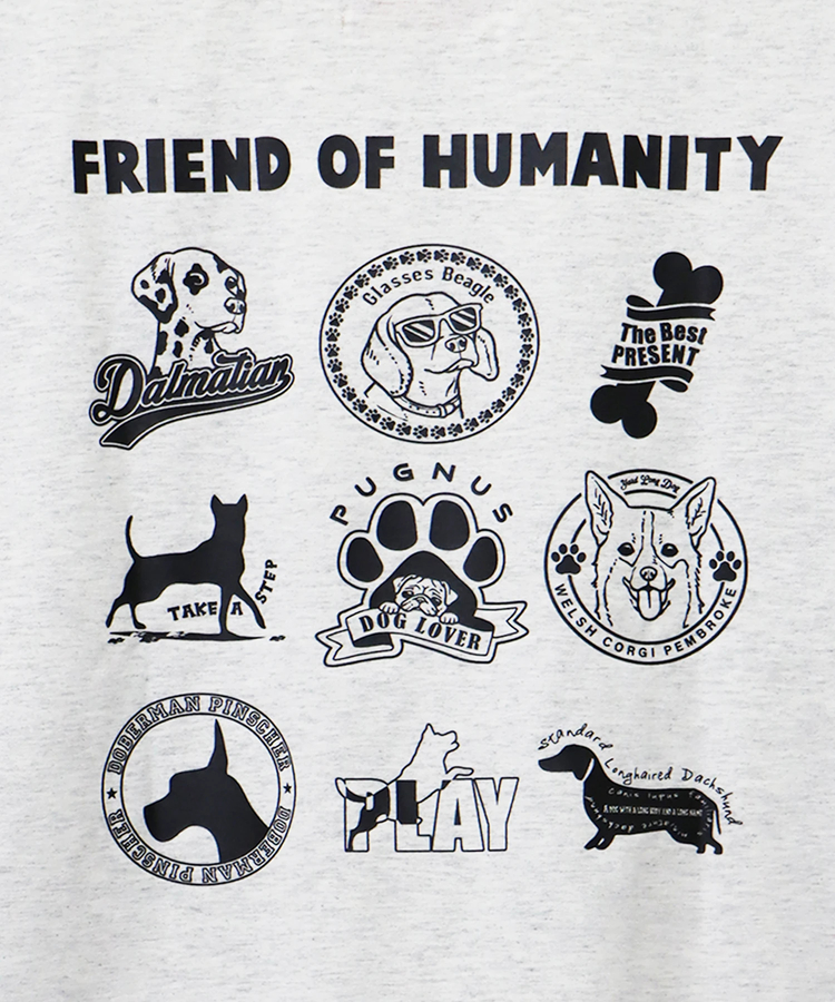 CORISCO(コリスコ) |CORISCOバックアニマルロンTEE(MENS/WOMENS)