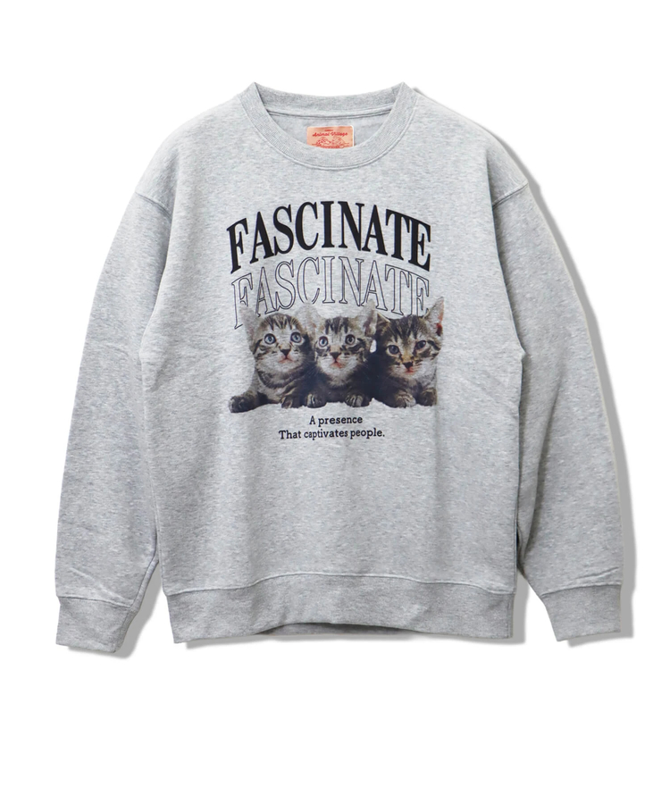 CORISCO(コリスコ) |裏起毛アニマル柄トレーナー(FASCINATE)（MENS/WOMENS)