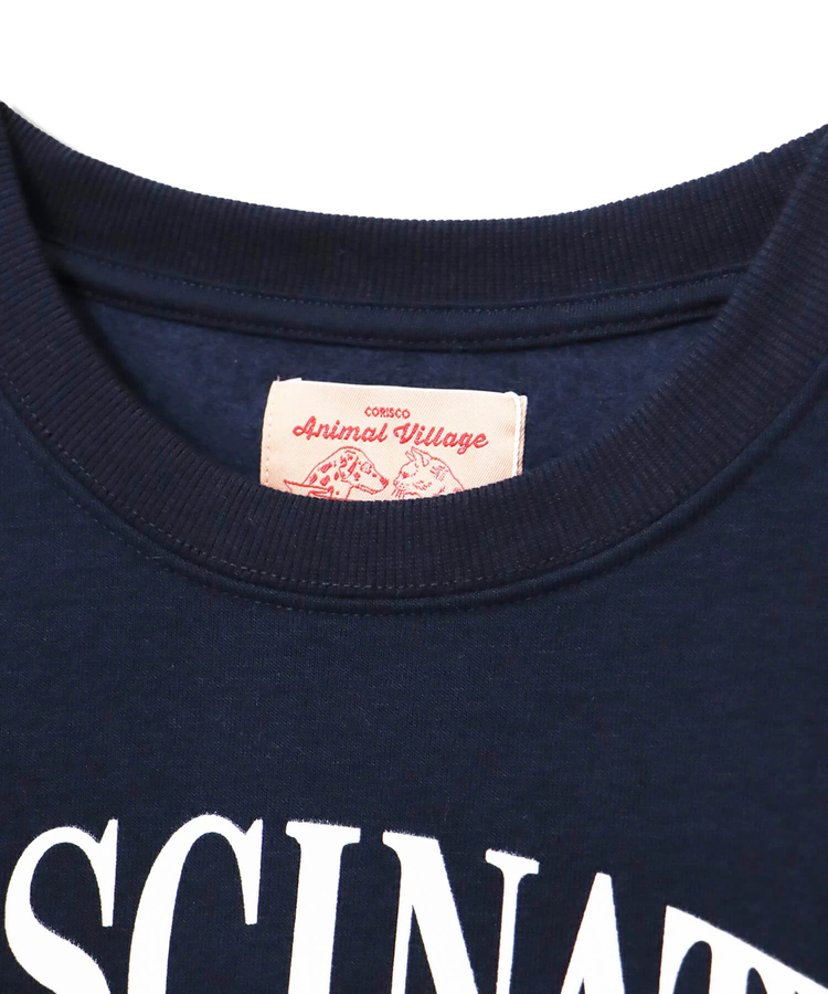 CORISCO(コリスコ) |裏起毛アニマル柄トレーナー(FASCINATE)（MENS/WOMENS)