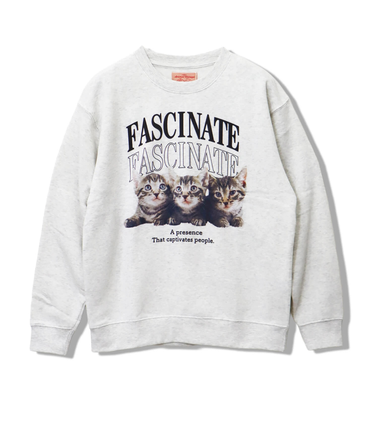 CORISCO(コリスコ) |裏起毛アニマル柄トレーナー(FASCINATE)（MENS/WOMENS)