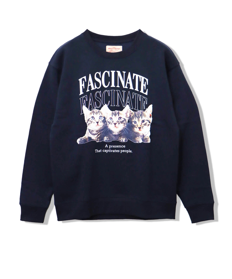 CORISCO(コリスコ) |裏起毛アニマル柄トレーナー(FASCINATE)（MENS/WOMENS)