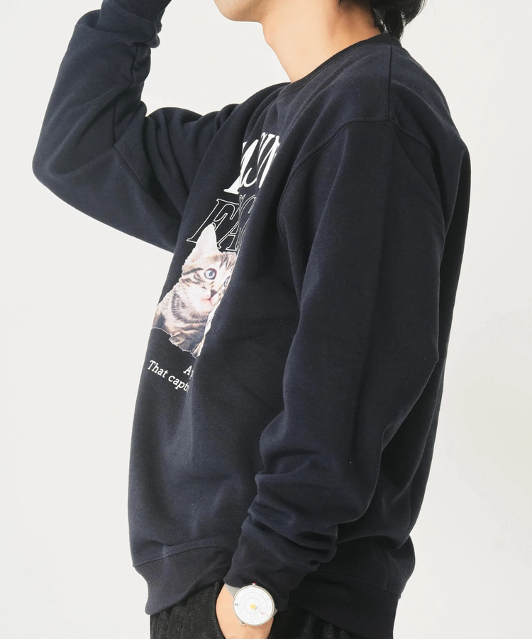 CORISCO(コリスコ) |裏起毛アニマル柄トレーナー(FASCINATE)（MENS/WOMENS)