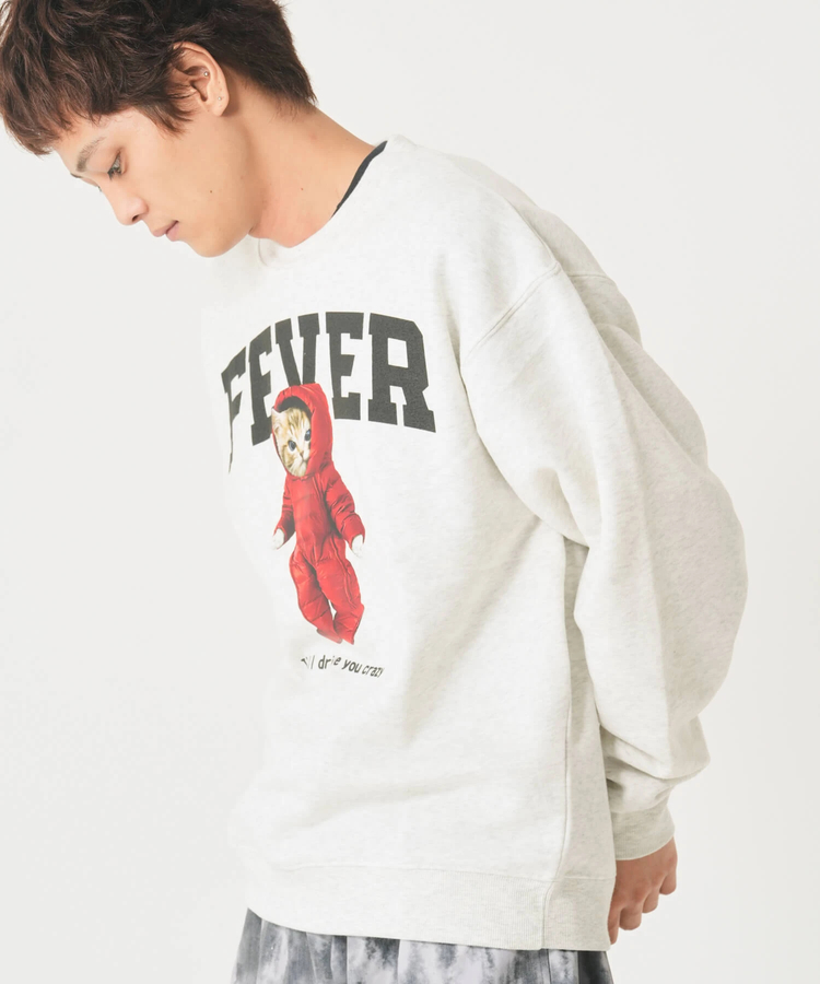 CORISCO(コリスコ) |裏起毛シュラフアニマル柄トレーナー（MENS/WOMENS)