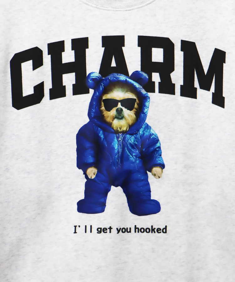 CORISCO(コリスコ) |裏起毛シュラフアニマル柄トレーナー（MENS/WOMENS)