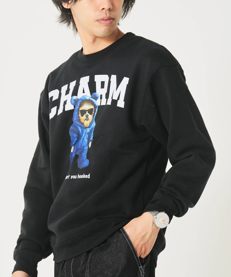 CORISCO(コリスコ) |裏起毛シュラフアニマル柄トレーナー（MENS/WOMENS)