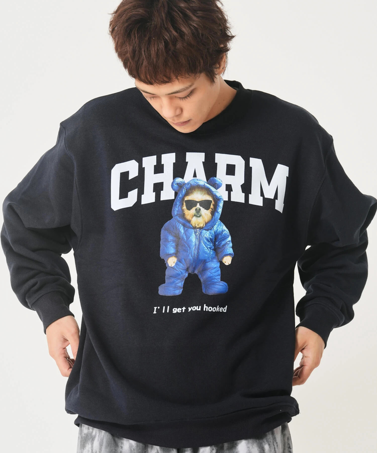 CORISCO(コリスコ) |裏起毛シュラフアニマル柄トレーナー（MENS/WOMENS)