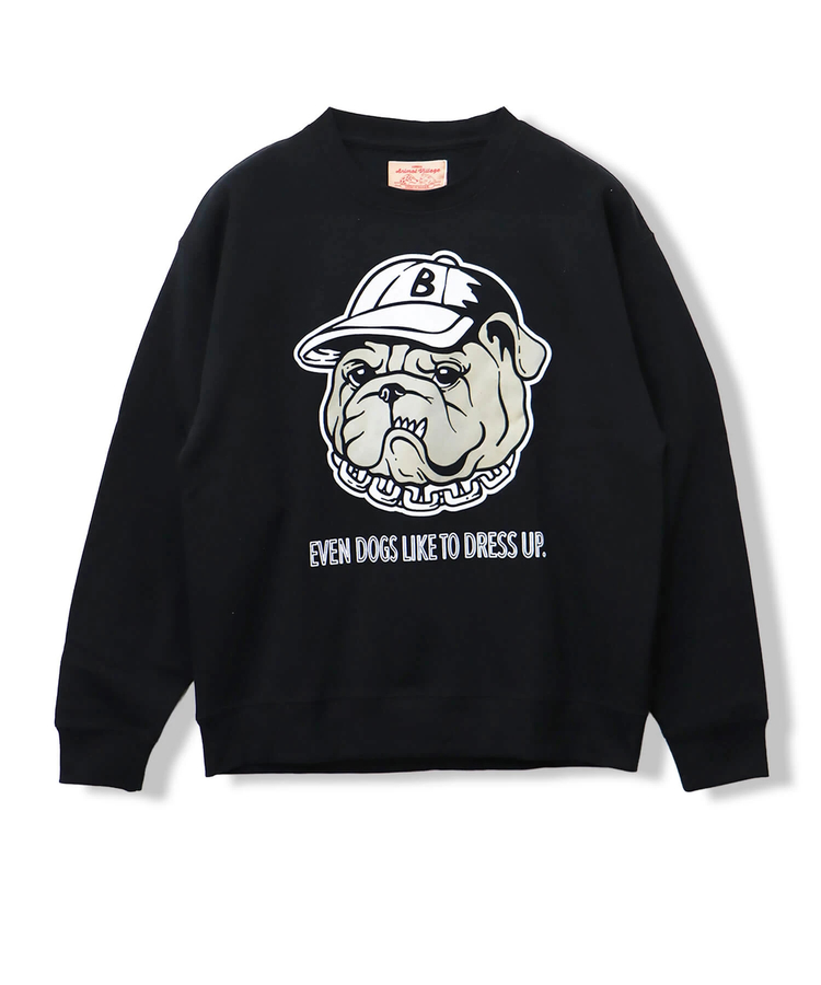 CORISCO(コリスコ) |裏起毛キャップアニマル柄トレーナー（MENS/WOMENS)