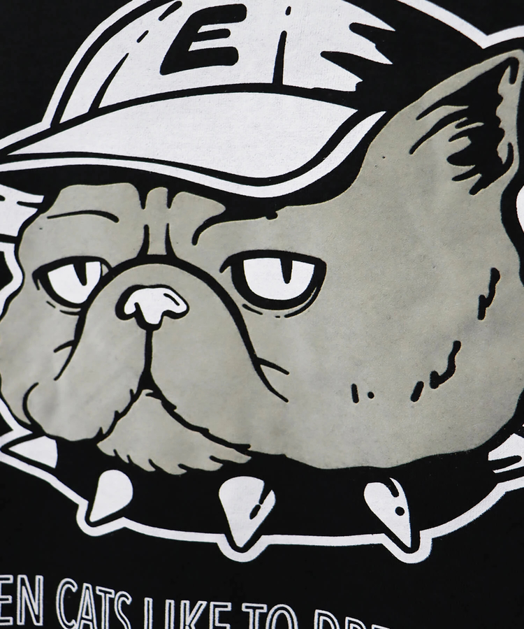 CORISCO(コリスコ) |裏起毛キャップアニマル柄トレーナー（MENS/WOMENS)