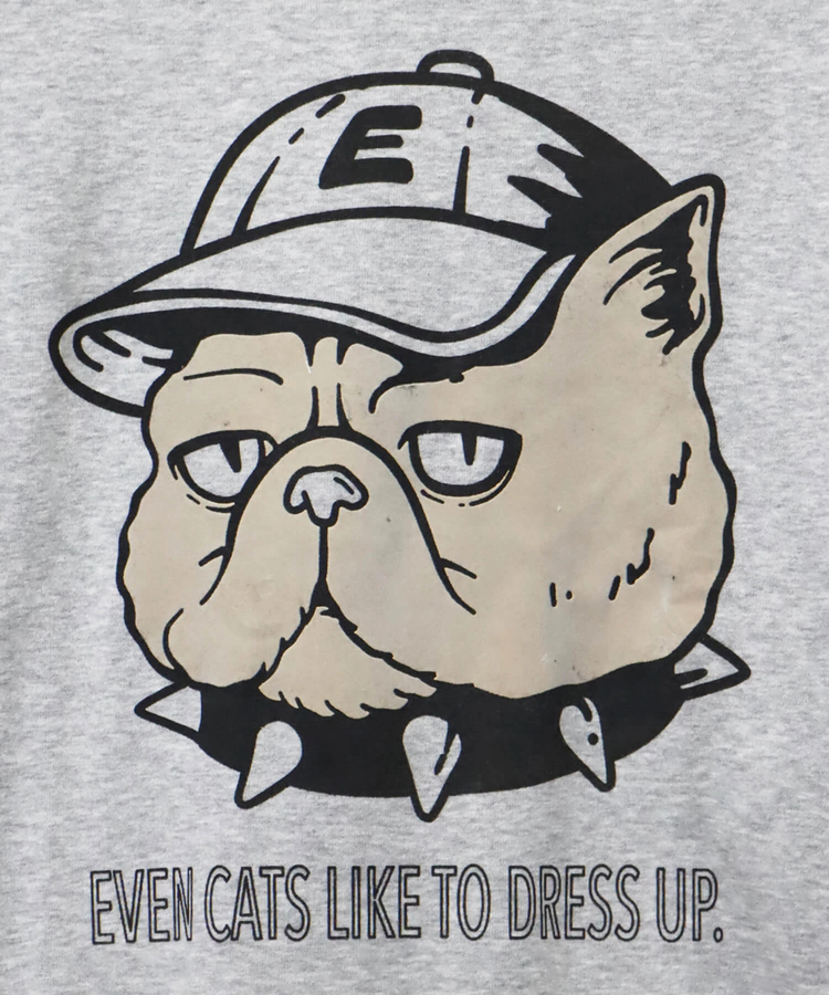 CORISCO(コリスコ) |裏起毛キャップアニマル柄トレーナー（MENS/WOMENS)