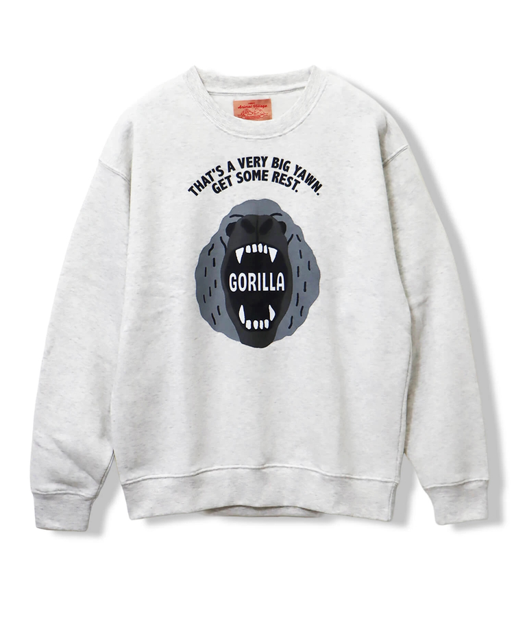 CORISCO(コリスコ) |裏起毛マウスアニマル柄トレーナー（MENS/WOMENS)