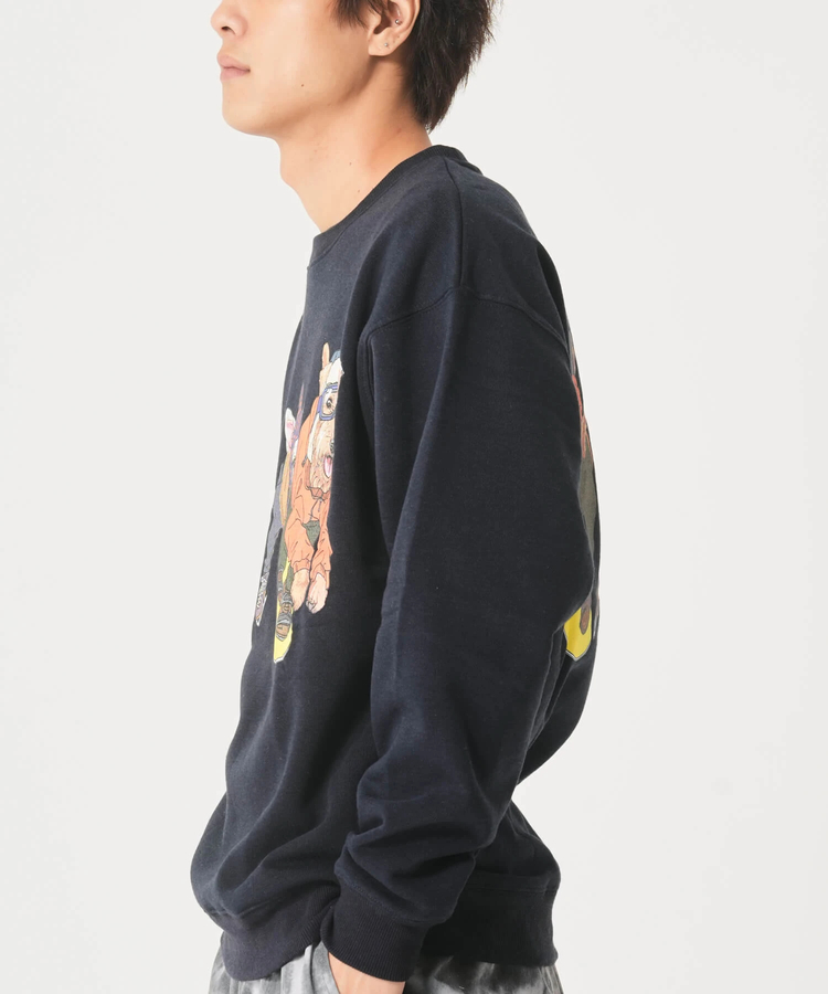 CORISCO(コリスコ) |裏起毛スポーツアニマル柄トレーナー（MENS/WOMENS)