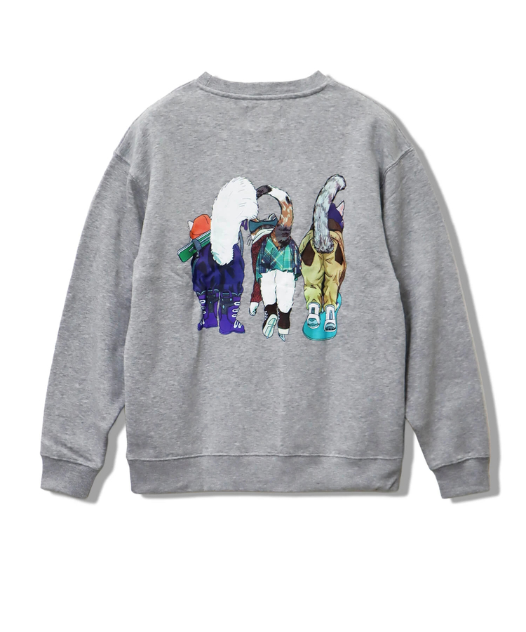 CORISCO(コリスコ) |裏起毛スポーツアニマル柄トレーナー（MENS/WOMENS)