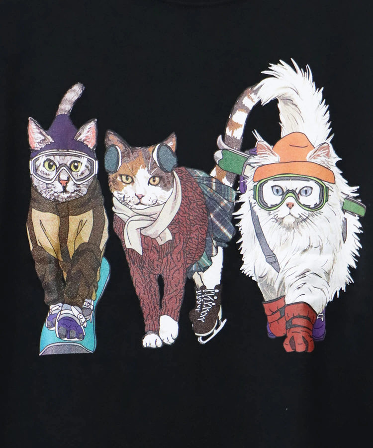 CORISCO(コリスコ) |裏起毛スポーツアニマル柄トレーナー（MENS/WOMENS)