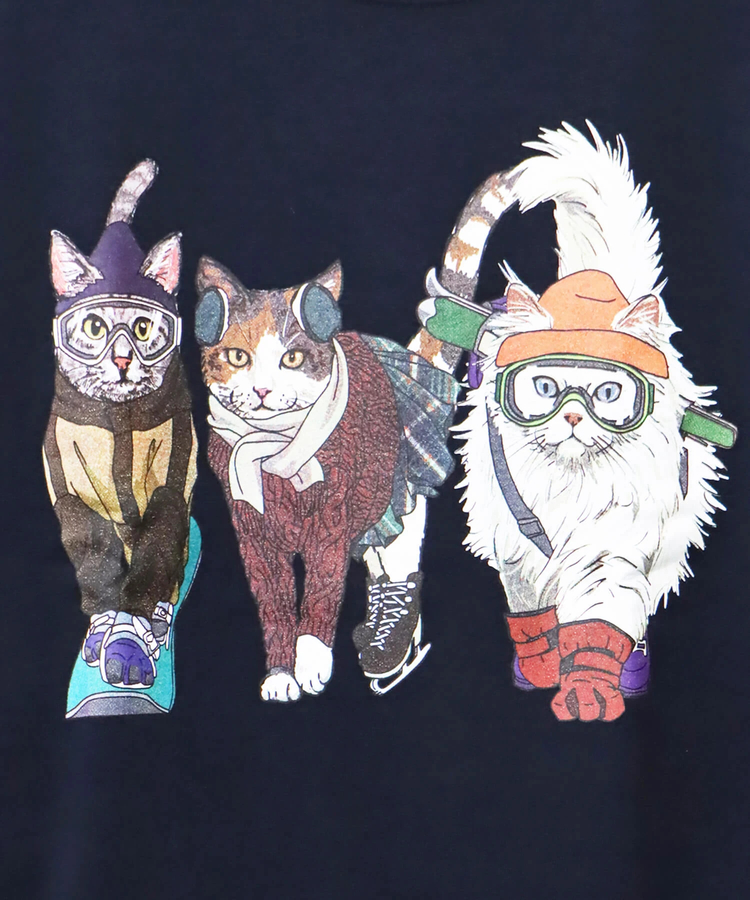 CORISCO(コリスコ) |裏起毛スポーツアニマル柄トレーナー（MENS/WOMENS)