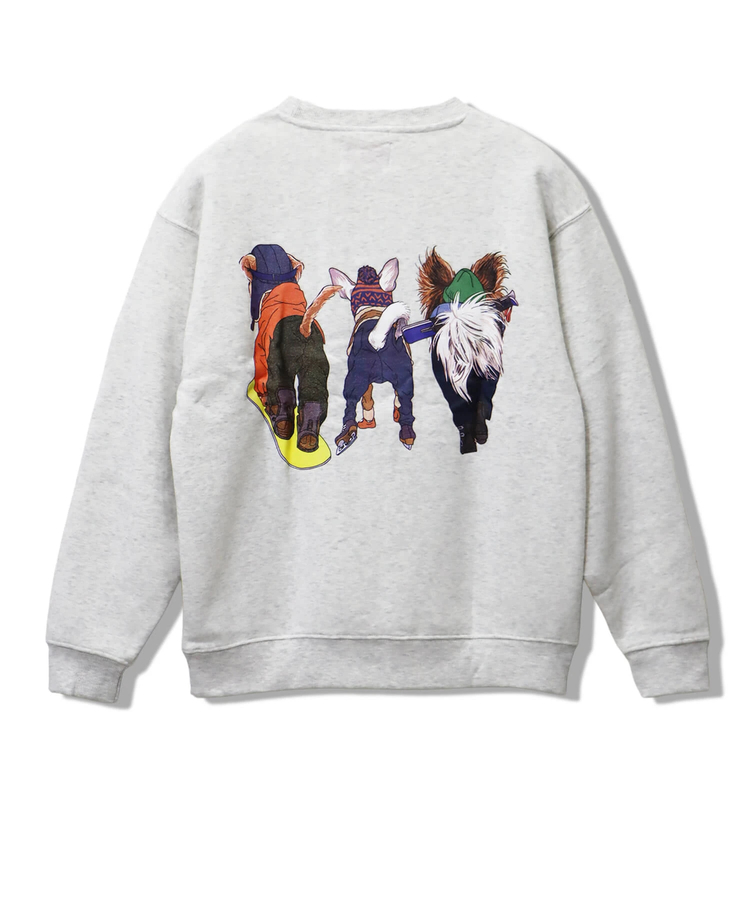 CORISCO(コリスコ) |裏起毛スポーツアニマル柄トレーナー（MENS/WOMENS)