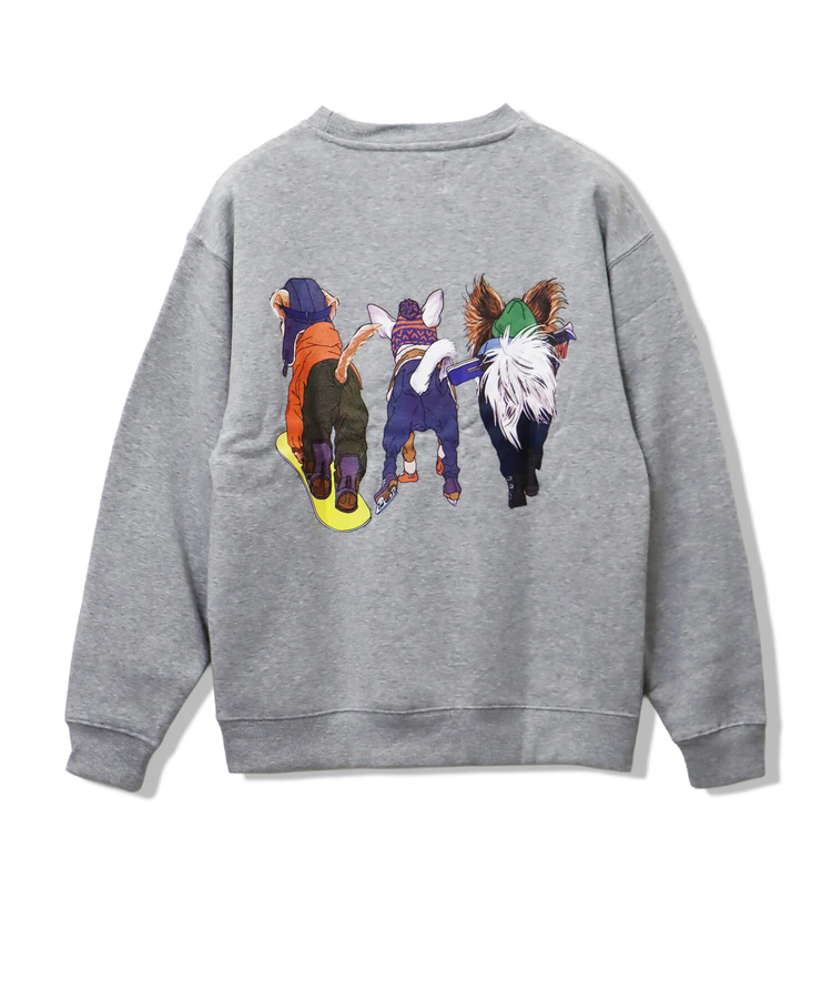 CORISCO(コリスコ) |裏起毛スポーツアニマル柄トレーナー（MENS/WOMENS)