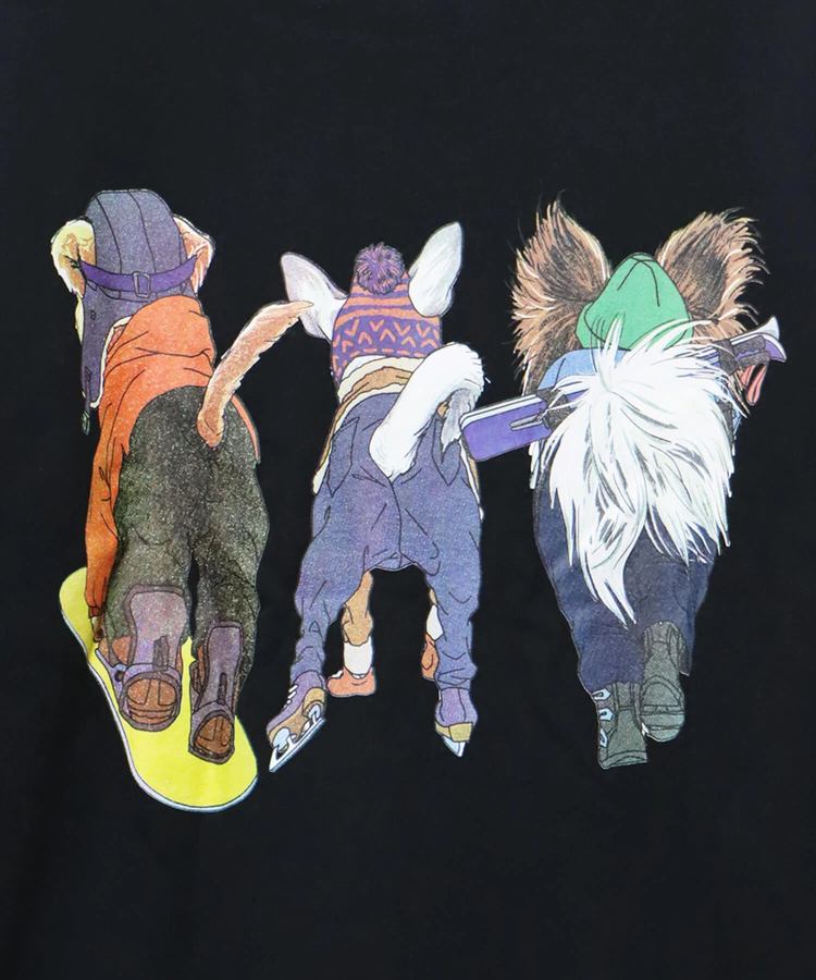 CORISCO(コリスコ) |裏起毛スポーツアニマル柄トレーナー（MENS/WOMENS)