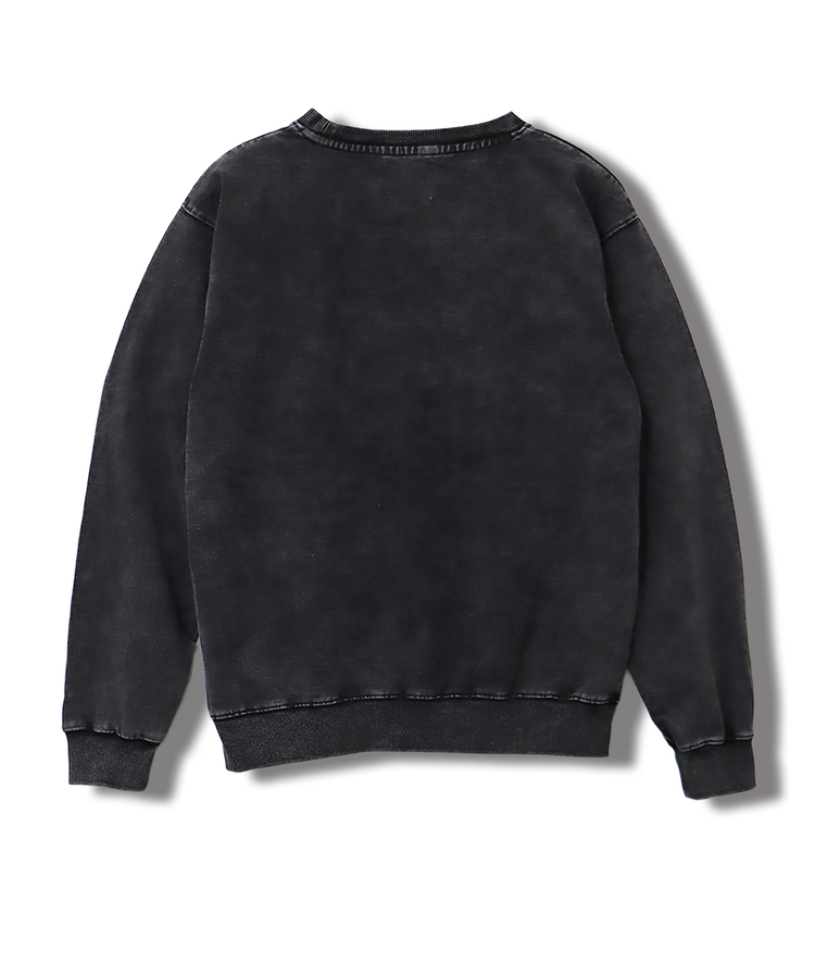 CORISCO(コリスコ) |カットデニムケミカル加工トレーナー(MENS/WOMENS)