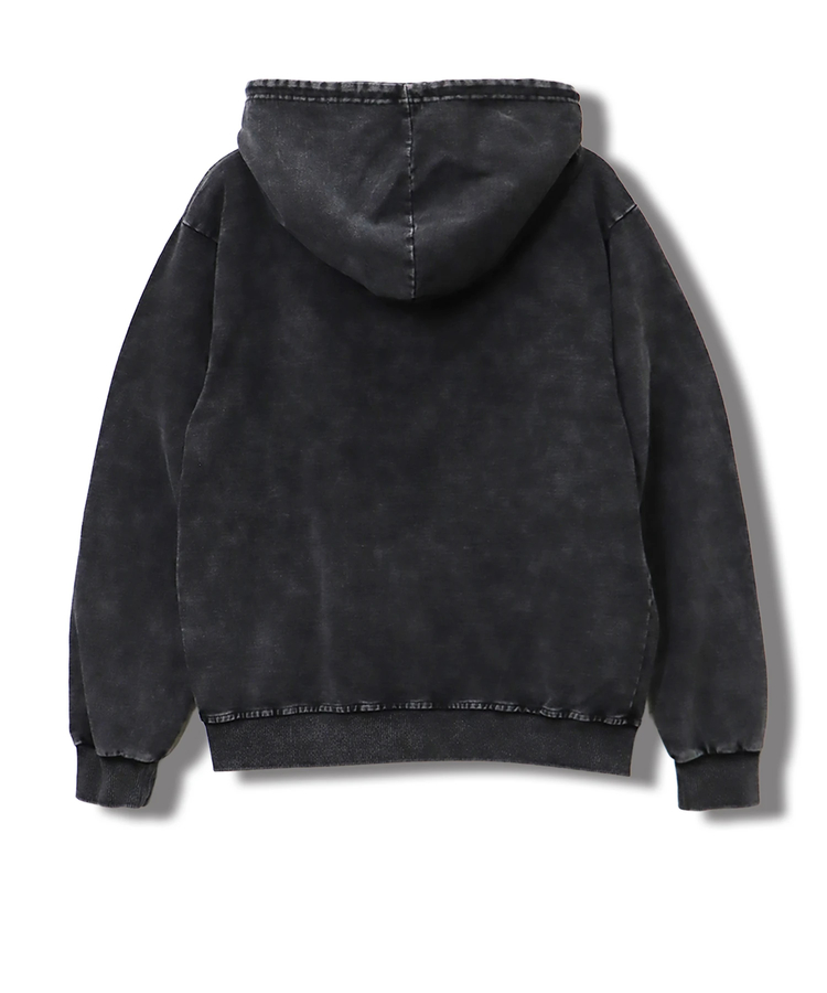 CORISCO(コリスコ) |カットデニムケミカル加工ジップパーカー(MENS/WOMENS)