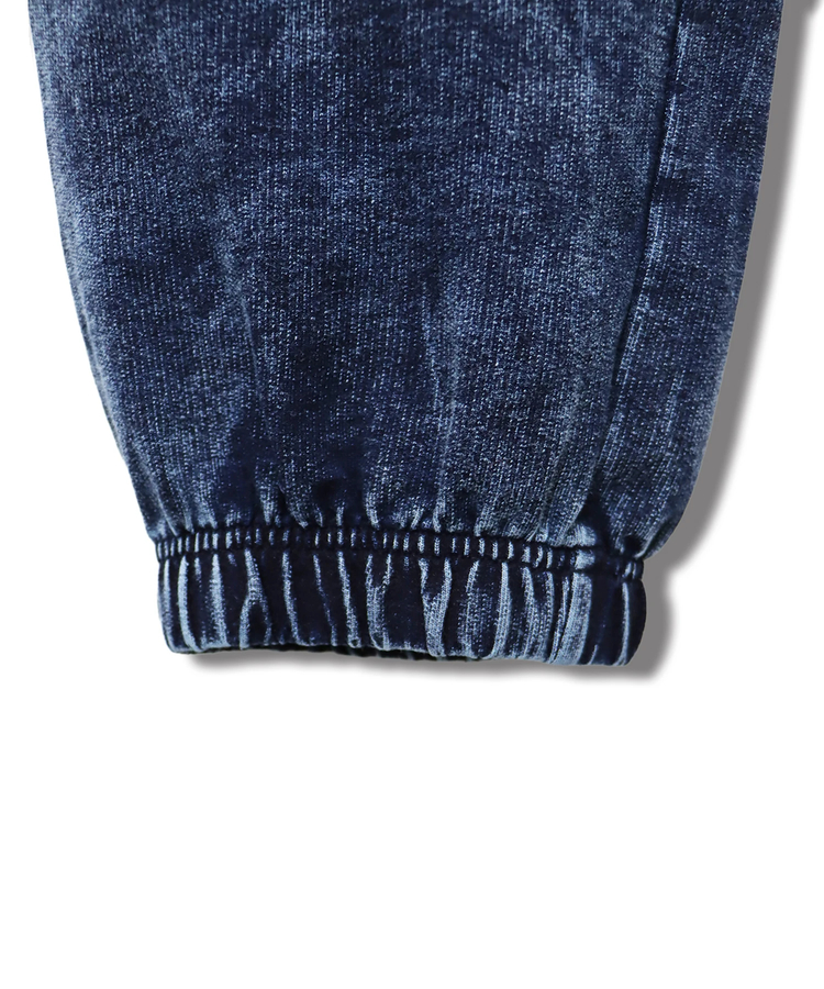 CORISCO(コリスコ) |カットデニムケミカル加工イージーパンツ(MENS/WOMENS)