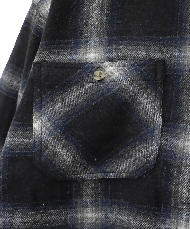 CORISCO(コリスコ) |ネルオンブレチェックシャツ(MENS/WOMENS)