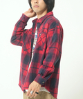 CORISCO(コリスコ) |ネルオンブレチェックシャツ(MENS/WOMENS)