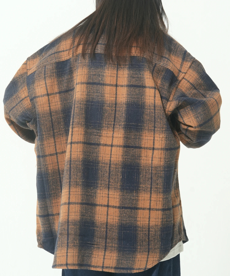 CORISCO(コリスコ) |ネルオンブレチェックシャツ(MENS/WOMENS)