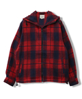 CORISCO(コリスコ) |ネルオンブレチェックフードブルゾン(MENS/WOMENS)