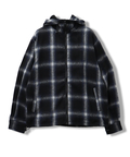 CORISCO(コリスコ) |ネルオンブレチェックフードブルゾン(MENS/WOMENS)