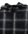 CORISCO(コリスコ) |ネルオンブレチェックフードブルゾン(MENS/WOMENS)