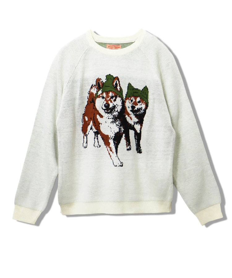 CORISCO(コリスコ) |アニマル柄ジャガードニット（MENS/WOMENS)