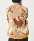 CORISCO(コリスコ) |アニマルカモフラジャガードニット（MENS/WOMENS)