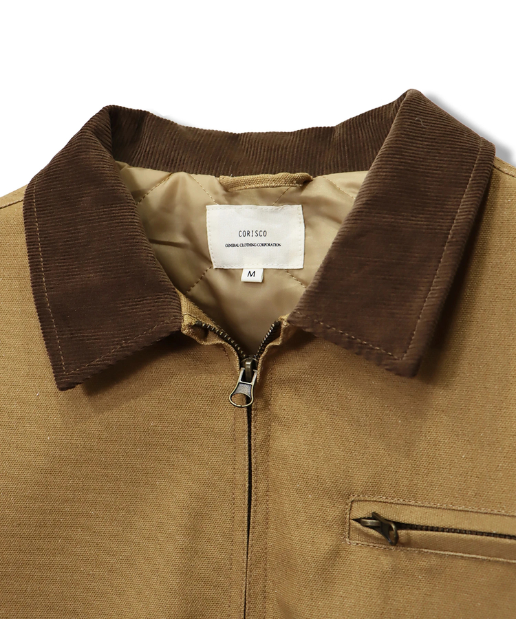 CORISCO(コリスコ) |ダック薄中綿ジャケット（MENS/WOMENS)